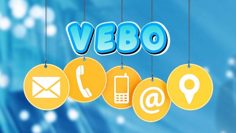 Các phương thức liên hệ nhanh với Vebo Các phương thức liên hệ nhanh với Vebo
